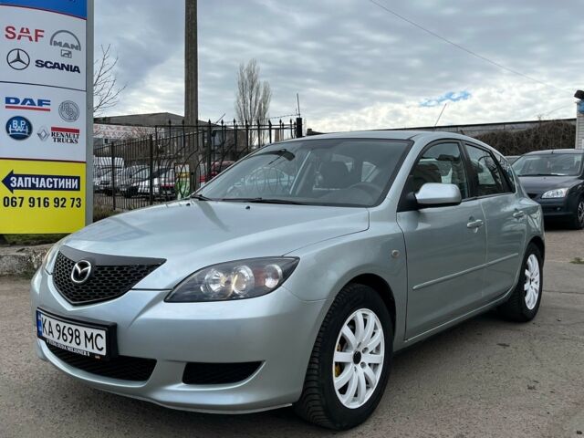 Серый Мазда 3, объемом двигателя 16 л и пробегом 194 тыс. км за 4700 $, фото 1 на Automoto.ua