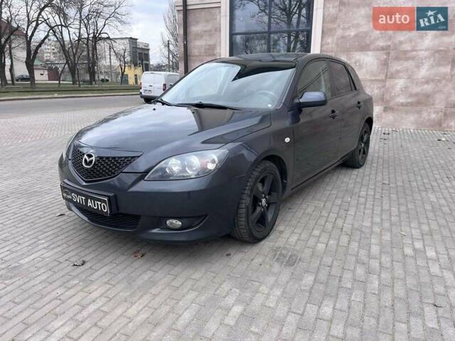 Серый Мазда 3, объемом двигателя 1.6 л и пробегом 276 тыс. км за 5400 $, фото 1 на Automoto.ua