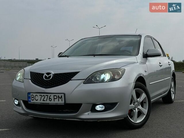 Серый Мазда 3, объемом двигателя 1.6 л и пробегом 164 тыс. км за 3690 $, фото 1 на Automoto.ua