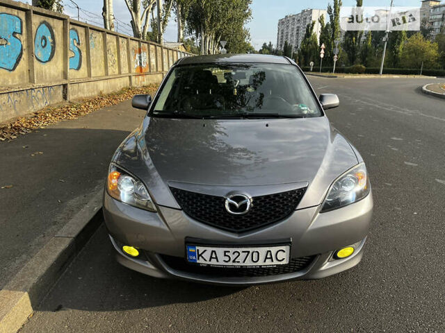 Сірий Мазда 3, об'ємом двигуна 1.6 л та пробігом 228 тис. км за 4200 $, фото 1 на Automoto.ua