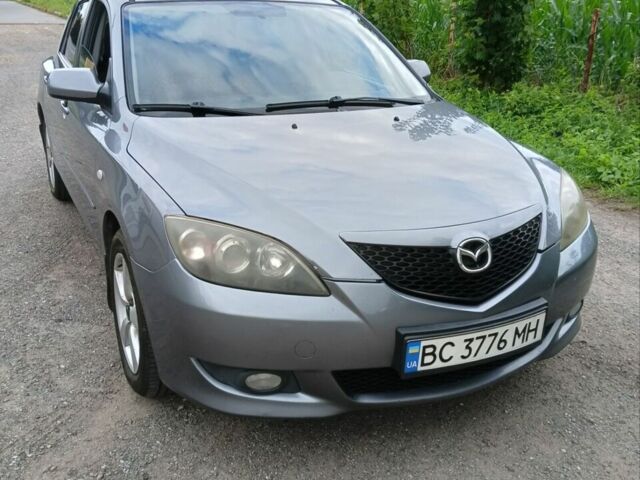 Серый Мазда 3, объемом двигателя 1.6 л и пробегом 280 тыс. км за 3500 $, фото 1 на Automoto.ua