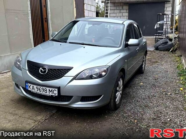 Сірий Мазда 3, об'ємом двигуна 1.6 л та пробігом 206 тис. км за 3950 $, фото 1 на Automoto.ua