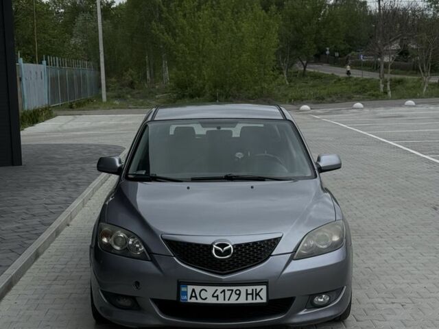 Серый Мазда 3, объемом двигателя 1.6 л и пробегом 289 тыс. км за 3800 $, фото 1 на Automoto.ua
