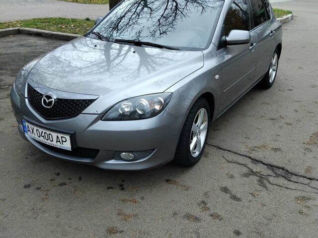 Сірий Мазда 3, об'ємом двигуна 1.6 л та пробігом 180 тис. км за 4450 $, фото 1 на Automoto.ua