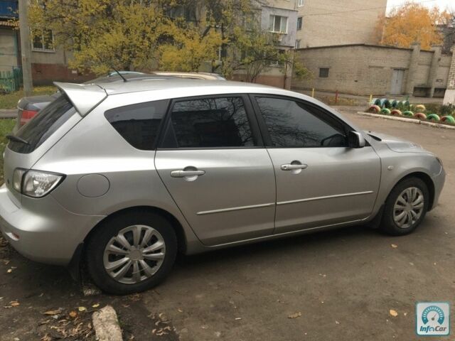 Сірий Мазда 3, об'ємом двигуна 1.6 л та пробігом 205 тис. км за 7200 $, фото 1 на Automoto.ua