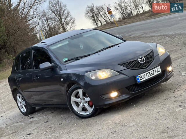 Сірий Мазда 3, об'ємом двигуна 1.6 л та пробігом 214 тис. км за 3700 $, фото 1 на Automoto.ua