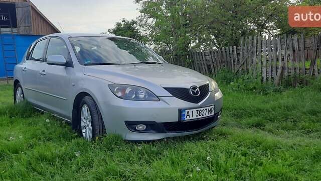 Серый Мазда 3, объемом двигателя 1.6 л и пробегом 234 тыс. км за 5000 $, фото 1 на Automoto.ua