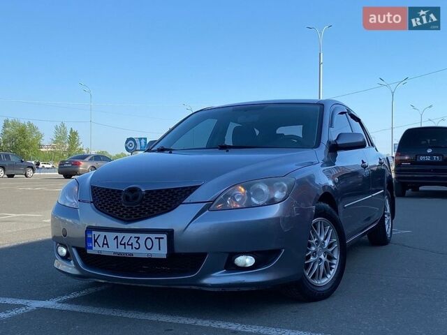Серый Мазда 3, объемом двигателя 1.6 л и пробегом 207 тыс. км за 4200 $, фото 1 на Automoto.ua