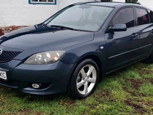 Сірий Мазда 3, об'ємом двигуна 1.6 л та пробігом 250 тис. км за 4300 $, фото 1 на Automoto.ua