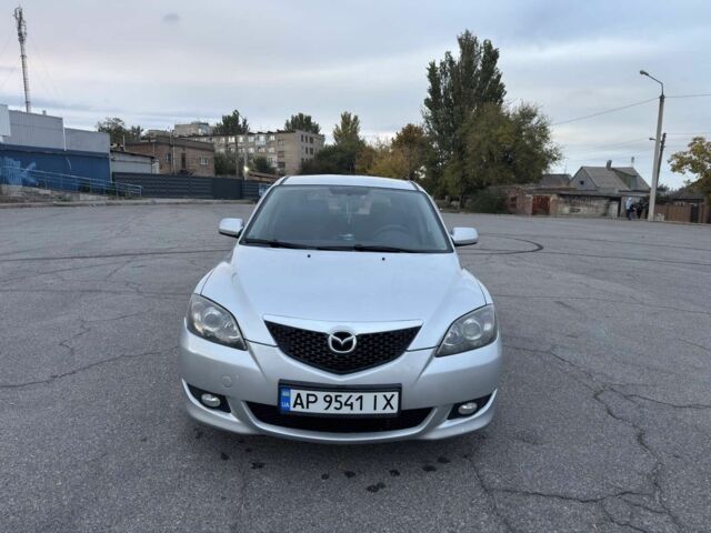 Серый Мазда 3, объемом двигателя 2 л и пробегом 170 тыс. км за 4800 $, фото 1 на Automoto.ua