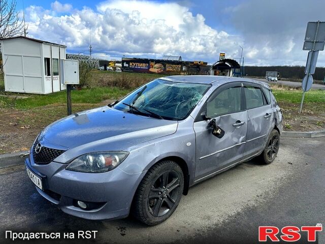 Сірий Мазда 3, об'ємом двигуна 1.6 л та пробігом 200 тис. км за 1600 $, фото 1 на Automoto.ua