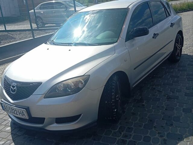 Сірий Мазда 3, об'ємом двигуна 1.6 л та пробігом 194 тис. км за 4700 $, фото 1 на Automoto.ua