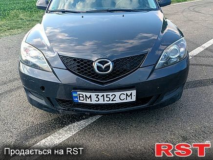 Серый Мазда 3, объемом двигателя 1.3 л и пробегом 180 тыс. км за 3200 $, фото 1 на Automoto.ua