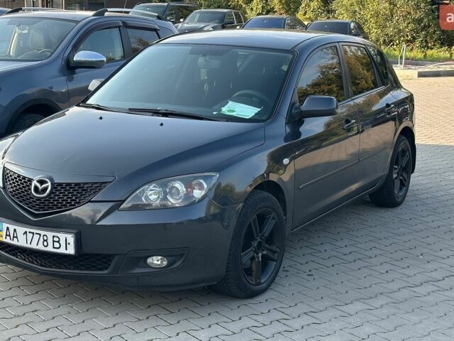 Серый Мазда 3, объемом двигателя 1.6 л и пробегом 187 тыс. км за 3999 $, фото 1 на Automoto.ua