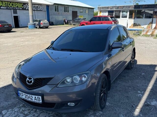 Серый Мазда 3, объемом двигателя 1.6 л и пробегом 288 тыс. км за 4918 $, фото 1 на Automoto.ua