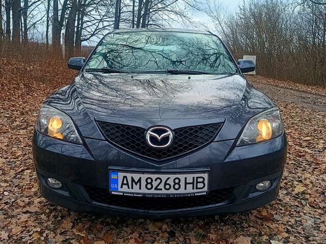 Серый Мазда 3, объемом двигателя 1.6 л и пробегом 228 тыс. км за 4550 $, фото 1 на Automoto.ua