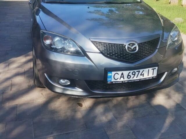 Сірий Мазда 3, об'ємом двигуна 1.6 л та пробігом 215 тис. км за 4500 $, фото 1 на Automoto.ua