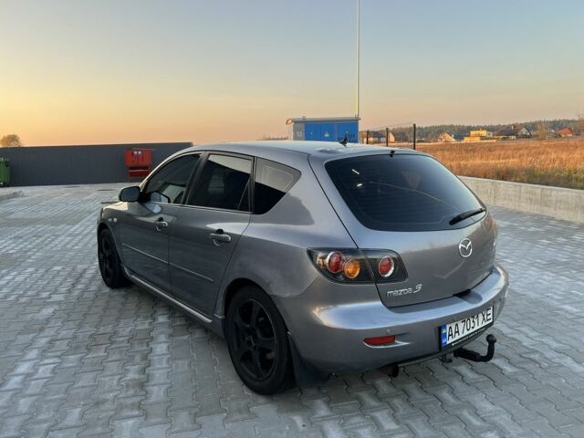 Серый Мазда 3, объемом двигателя 1.6 л и пробегом 229 тыс. км за 3650 $, фото 1 на Automoto.ua