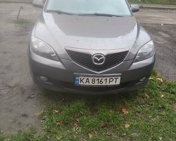 Серый Мазда 3, объемом двигателя 1.6 л и пробегом 162 тыс. км за 6200 $, фото 1 на Automoto.ua