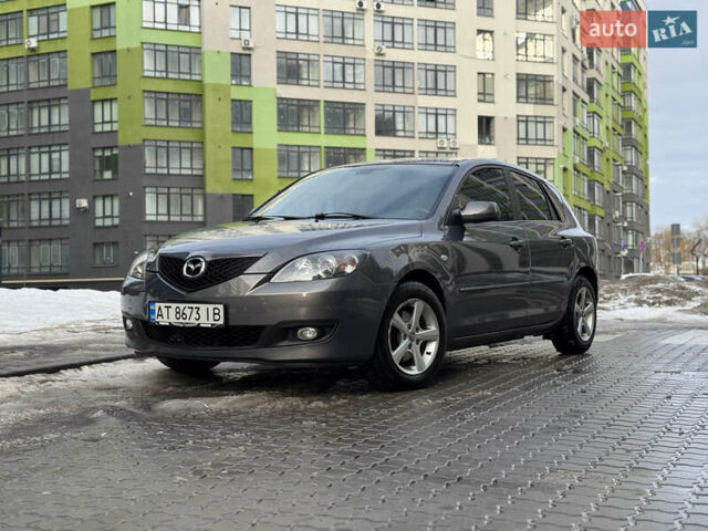 Сірий Мазда 3, об'ємом двигуна 1.6 л та пробігом 184 тис. км за 6350 $, фото 1 на Automoto.ua