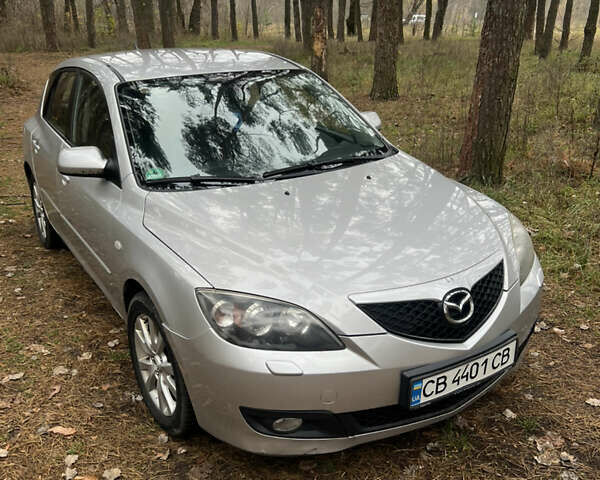 Серый Мазда 3, объемом двигателя 1.6 л и пробегом 217 тыс. км за 4300 $, фото 1 на Automoto.ua