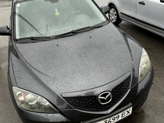 Серый Мазда 3, объемом двигателя 1.6 л и пробегом 190 тыс. км за 5000 $, фото 1 на Automoto.ua