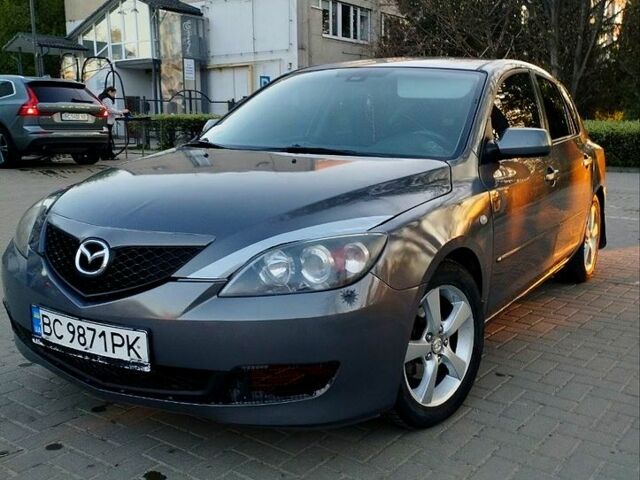 Серый Мазда 3, объемом двигателя 1.6 л и пробегом 190 тыс. км за 3400 $, фото 1 на Automoto.ua