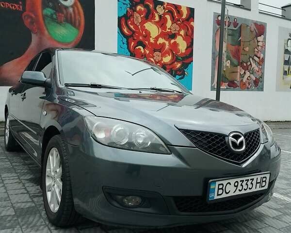 Серый Мазда 3, объемом двигателя 1.6 л и пробегом 220 тыс. км за 6800 $, фото 1 на Automoto.ua