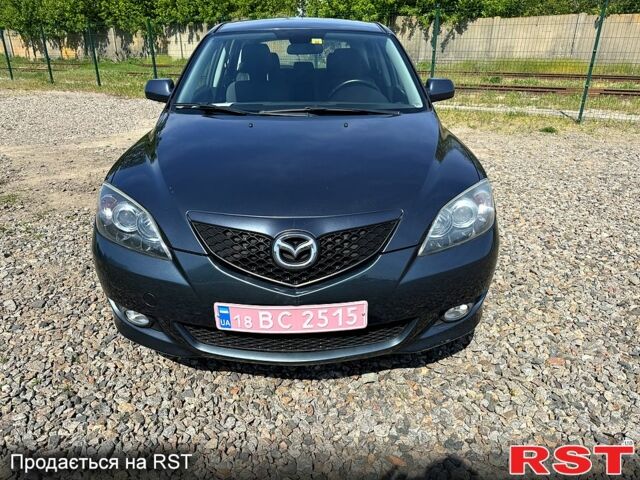 Серый Мазда 3, объемом двигателя 1.6 л и пробегом 153 тыс. км за 6200 $, фото 1 на Automoto.ua