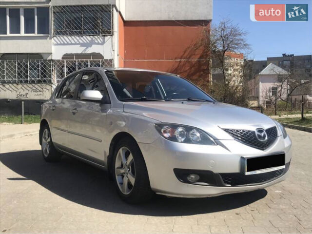 Серый Мазда 3, объемом двигателя 1.6 л и пробегом 170 тыс. км за 5900 $, фото 1 на Automoto.ua