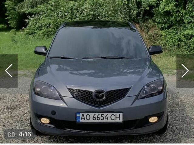 Серый Мазда 3, объемом двигателя 2 л и пробегом 263 тыс. км за 4500 $, фото 1 на Automoto.ua