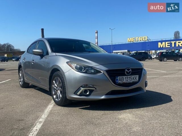 Серый Мазда 3, объемом двигателя 2 л и пробегом 199 тыс. км за 11150 $, фото 1 на Automoto.ua