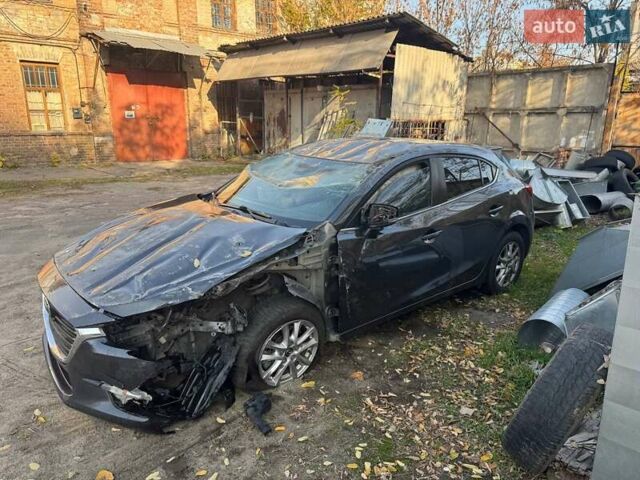 Серый Мазда 3, объемом двигателя 2.5 л и пробегом 105 тыс. км за 7000 $, фото 1 на Automoto.ua