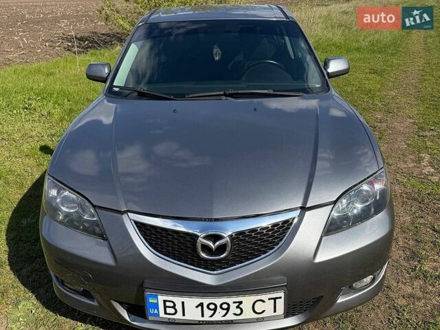 Серый Мазда 3, объемом двигателя 1.6 л и пробегом 318 тыс. км за 5200 $, фото 1 на Automoto.ua
