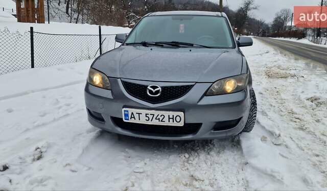 Серый Мазда 3, объемом двигателя 1.6 л и пробегом 192 тыс. км за 3500 $, фото 1 на Automoto.ua