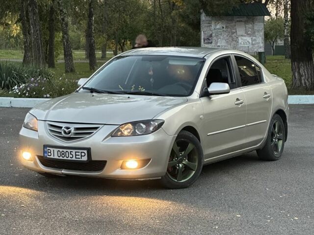 Серый Мазда 3, объемом двигателя 1.6 л и пробегом 300 тыс. км за 3514 $, фото 1 на Automoto.ua
