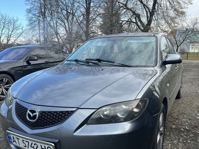 Серый Мазда 3, объемом двигателя 1.6 л и пробегом 189 тыс. км за 3350 $, фото 1 на Automoto.ua
