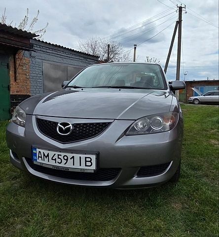 Сірий Мазда 3, об'ємом двигуна 1.6 л та пробігом 185 тис. км за 5600 $, фото 1 на Automoto.ua