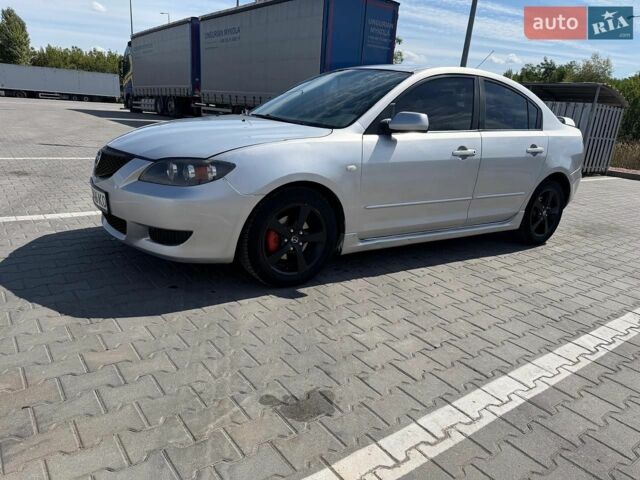 Серый Мазда 3, объемом двигателя 1.6 л и пробегом 284 тыс. км за 3700 $, фото 1 на Automoto.ua