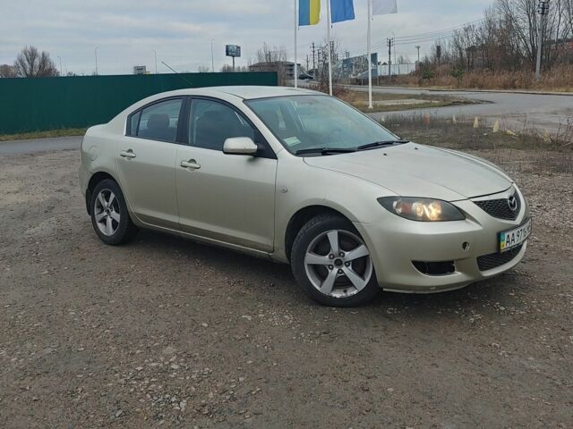 Серый Мазда 3, объемом двигателя 1.6 л и пробегом 174 тыс. км за 2999 $, фото 1 на Automoto.ua