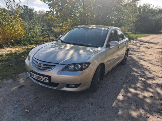 Сірий Мазда 3, об'ємом двигуна 1.6 л та пробігом 285 тис. км за 3901 $, фото 1 на Automoto.ua