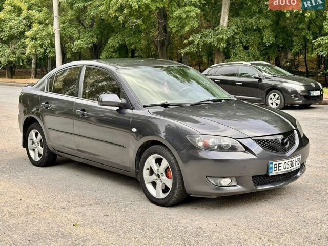 Серый Мазда 3, объемом двигателя 1.6 л и пробегом 270 тыс. км за 4800 $, фото 1 на Automoto.ua