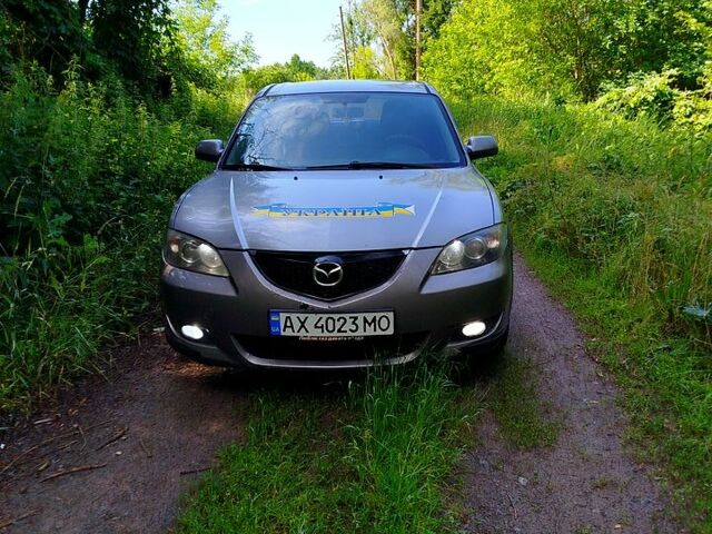 Серый Мазда 3, объемом двигателя 1.6 л и пробегом 290 тыс. км за 3500 $, фото 1 на Automoto.ua