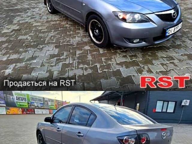 Серый Мазда 3, объемом двигателя 1.6 л и пробегом 269 тыс. км за 3500 $, фото 1 на Automoto.ua