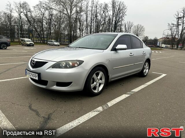 Серый Мазда 3, объемом двигателя 1.6 л и пробегом 127 тыс. км за 4900 $, фото 1 на Automoto.ua