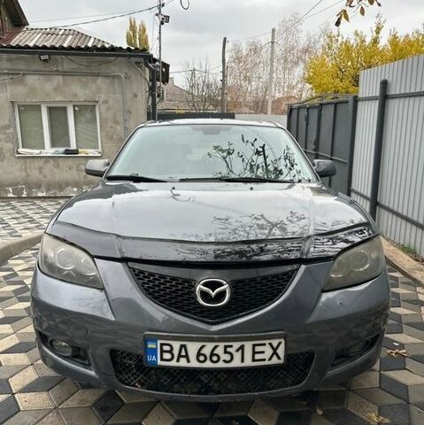 Серый Мазда 3, объемом двигателя 1.6 л и пробегом 270 тыс. км за 4200 $, фото 1 на Automoto.ua