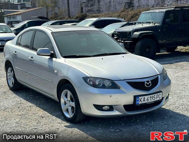 Серый Мазда 3, объемом двигателя 1.6 л и пробегом 186 тыс. км за 6500 $, фото 1 на Automoto.ua