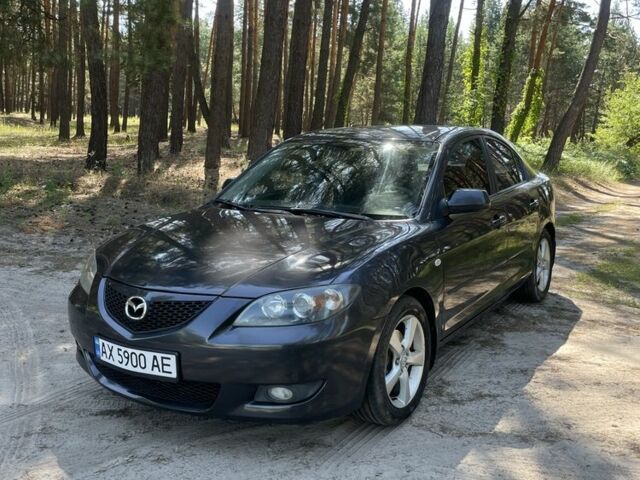 Сірий Мазда 3, об'ємом двигуна 1.6 л та пробігом 205 тис. км за 3950 $, фото 1 на Automoto.ua