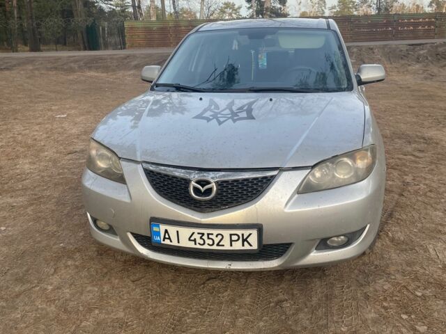 Серый Мазда 3, объемом двигателя 1.6 л и пробегом 212 тыс. км за 4300 $, фото 1 на Automoto.ua