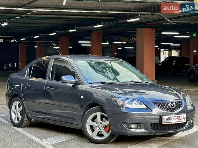 Серый Мазда 3, объемом двигателя 1.6 л и пробегом 232 тыс. км за 4390 $, фото 1 на Automoto.ua